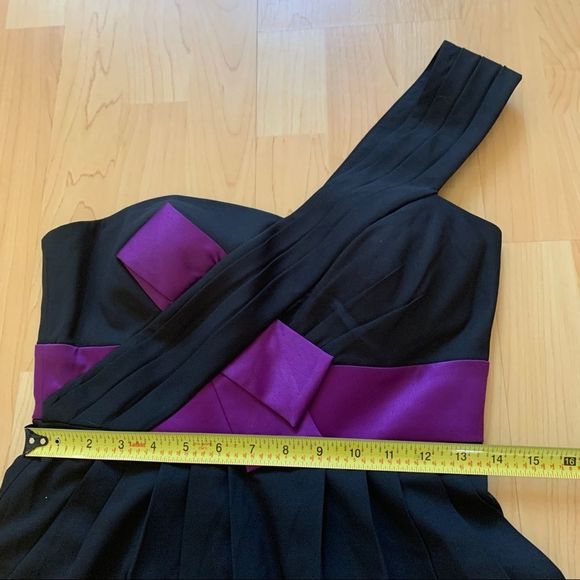 New Max and Cleo One Shoulder Dress Size 4 - Picture 8 of 9